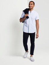 Hemd mit Stehkragen - Männer - light blue dobby dot structure Hemd mit Stehkragen - Männer - light blue dobby dot structure - 3 - TOM TAILOR Denim