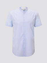 Hemd mit Stehkragen - Männer - light blue dobby dot structure Hemd mit Stehkragen - Männer - light blue dobby dot structure - 7 - TOM TAILOR Denim