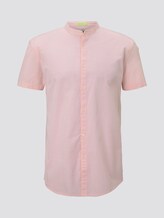 Hemd mit Stehkragen - Männer - orange dobby dot structure Hemd mit Stehkragen - Männer - orange dobby dot structure - 7 - TOM TAILOR Denim