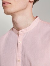 Hemd mit Stehkragen - Männer - orange dobby dot structure Hemd mit Stehkragen - Männer - orange dobby dot structure - 9 - TOM TAILOR Denim