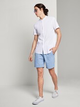 Hemd mit Stehkragen - Männer - white dobby dot structure Hemd mit Stehkragen - Männer - white dobby dot structure - 3 - TOM TAILOR Denim