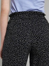 Culotte Hose mit elastischem Bund - Frauen - black offwhite dot print Culotte Hose mit elastischem Bund - Frauen - black offwhite dot print - 10 - TOM TAILOR