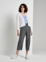 Culotte Hose mit elastischem Bund - Frauen - black offwhite dot print Culotte Hose mit elastischem Bund - Frauen - black offwhite dot print - 3 - TOM TAILOR