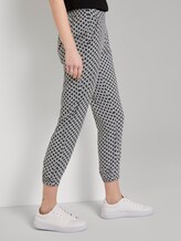 Loose Fit Hose mit elastischem Bund - Frauen - black circle design Loose Fit Hose mit elastischem Bund - Frauen - black circle design - 11 - TOM TAILOR
