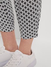 Loose Fit Hose mit elastischem Bund - Frauen - black circle design Loose Fit Hose mit elastischem Bund - Frauen - black circle design - 9 - TOM TAILOR