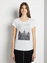 T-Shirt mit Fotoprint - Frauen - Off White T-Shirt mit Fotoprint - Frauen - Off White - 1 - TOM TAILOR Denim