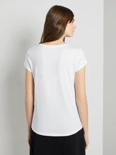 T-Shirt mit Fotoprint - Frauen - Off White T-Shirt mit Fotoprint - Frauen - Off White - 2 - TOM TAILOR Denim
