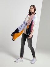 Sweatshirt with print on the front and stand-up collar - Women - Off White Sweatshirt with print on the front and stand-up collar - Women - Off White - 3 - TOM TAILOR Denim
