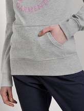 Sweatshirt mit Print vorne und Stehkragen - Frauen - Light Silver Grey Mélange Sweatshirt mit Print vorne und Stehkragen - Frauen - Light Silver Grey Mélange - 10 - TOM TAILOR Denim