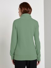 Sweatshirt mit Print vorne und Stehkragen - Frauen - light mint green Sweatshirt mit Print vorne und Stehkragen - Frauen - light mint green - 2 - TOM TAILOR Denim