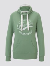Sweatshirt mit Print vorne und Stehkragen - Frauen - light mint green Sweatshirt mit Print vorne und Stehkragen - Frauen - light mint green - 7 - TOM TAILOR Denim