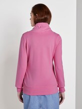 Sweatshirt mit Print vorne und Stehkragen - Frauen - wild orchid pink Sweatshirt mit Print vorne und Stehkragen - Frauen - wild orchid pink - 2 - TOM TAILOR Denim