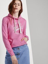 Sweatshirt mit Print vorne und Stehkragen - Frauen - wild orchid pink Sweatshirt mit Print vorne und Stehkragen - Frauen - wild orchid pink - 5 - TOM TAILOR Denim