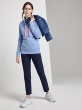 Sweatshirt mit Print vorne und Stehkragen - Frauen - fresh light blue Sweatshirt mit Print vorne und Stehkragen - Frauen - fresh light blue - 3 - TOM TAILOR Denim