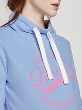 Sweatshirt mit Print vorne und Stehkragen - Frauen - fresh light blue Sweatshirt mit Print vorne und Stehkragen - Frauen - fresh light blue - 9 - TOM TAILOR Denim