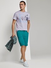 T-Shirt mit NYC-Print - Männer - Light Stone Grey Melange T-Shirt mit NYC-Print - Männer - Light Stone Grey Melange - 3 - TOM TAILOR