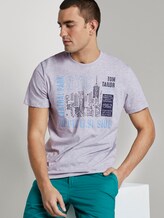 T-Shirt mit NYC-Print - Männer - Light Stone Grey Melange T-Shirt mit NYC-Print - Männer - Light Stone Grey Melange - 5 - TOM TAILOR