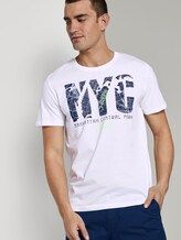 T-shirt with NYC print - Men - White T-shirt with NYC print - Men - White - 5 - TOM TAILOR