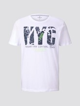 T-shirt with NYC print - Men - White T-shirt with NYC print - Men - White - 7 - TOM TAILOR