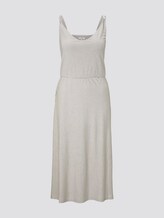 Gestreiftes Midi-Trägerkleid mit Knotendetail - Frauen - offwhite thin stripes Gestreiftes Midi-Trägerkleid mit Knotendetail - Frauen - offwhite thin stripes - 7 - TOM TAILOR