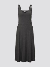 Gestreiftes Midi-Trägerkleid mit Knotendetail - Frauen - black thin stripes Gestreiftes Midi-Trägerkleid mit Knotendetail - Frauen - black thin stripes - 7 - TOM TAILOR