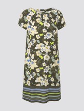 Gemustertes T-Shirt-Kleid - Frauen - khaki floral design Gemustertes T-Shirt-Kleid - Frauen - khaki floral design - 7 - TOM TAILOR