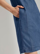 Lyocell T-Shirt-Kleid im Jeanslook - Frauen - Blue Denim Lyocell T-Shirt-Kleid im Jeanslook - Frauen - Blue Denim - 10 - TOM TAILOR