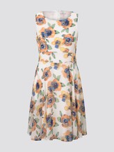 Gemustertes Chiffonkleid - Frauen - offwhite floral design Gemustertes Chiffonkleid - Frauen - offwhite floral design - 7 - TOM TAILOR