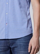 Gestreiftes Kurzarmhemd mit Brusttasche - Männer - blue pink horizontal stripe Gestreiftes Kurzarmhemd mit Brusttasche - Männer - blue pink horizontal stripe - 10 - TOM TAILOR