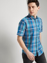 Kariertes Hemd - Männer - navy base colourful check Kariertes Hemd - Männer - navy base colourful check - 5 - TOM TAILOR