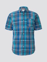 Kariertes Hemd - Männer - navy base colourful check Kariertes Hemd - Männer - navy base colourful check - 7 - TOM TAILOR
