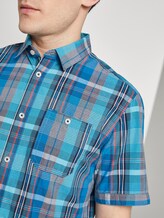 Kariertes Hemd - Männer - navy base colourful check Kariertes Hemd - Männer - navy base colourful check - 9 - TOM TAILOR