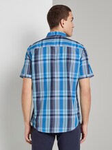 Kariertes Hemd - Männer - blue shades colourful check Kariertes Hemd - Männer - blue shades colourful check - 2 - TOM TAILOR