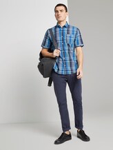 Kariertes Hemd - Männer - blue shades colourful check Kariertes Hemd - Männer - blue shades colourful check - 3 - TOM TAILOR