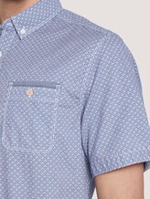 Gemustertes Hemd - Männer - blue orange minimal design Gemustertes Hemd - Männer - blue orange minimal design - 9 - TOM TAILOR