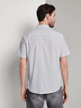 Gemustertes Hemd - Männer - white navy diamond design Gemustertes Hemd - Männer - white navy diamond design - 2 - TOM TAILOR
