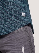 Gemustertes Hemd - Männer - navy white blue diamond design Gemustertes Hemd - Männer - navy white blue diamond design - 10 - TOM TAILOR