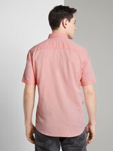 Hemd in Twill-Optik - Männer - orange white two face twill Hemd in Twill-Optik - Männer - orange white two face twill - 2 - TOM TAILOR