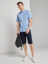 Hemd in Twill-Optik - Männer - blue white two face twill Hemd in Twill-Optik - Männer - blue white two face twill - 3 - TOM TAILOR