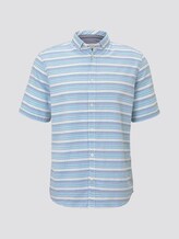 Gestreiftes Hemd - Männer - yellow blue horizontal stripe Gestreiftes Hemd - Männer - yellow blue horizontal stripe - 7 - TOM TAILOR