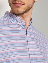 Gestreiftes Hemd - Männer - orange blue horizontal stripe Gestreiftes Hemd - Männer - orange blue horizontal stripe - 9 - TOM TAILOR