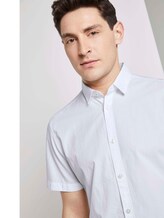 Kariertes Hemd - Männer - White Kariertes Hemd - Männer - White - 9 - TOM TAILOR