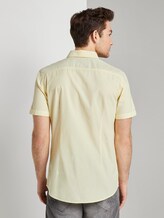Kariertes Hemd - Männer - yellow white dobby structure Kariertes Hemd - Männer - yellow white dobby structure - 2 - TOM TAILOR