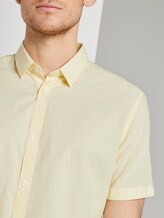 Kariertes Hemd - Männer - yellow white dobby structure Kariertes Hemd - Männer - yellow white dobby structure - 9 - TOM TAILOR