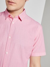 Kariertes Hemd - Männer - peach white dobby structure Kariertes Hemd - Männer - peach white dobby structure - 9 - TOM TAILOR