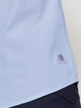 Checked shirt - Men - light blue white dobby struct Checked shirt - Men - light blue white dobby struct - 10 - TOM TAILOR