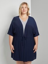 Blazer in a kimono look - Women - Real Navy Blue Blazer in a kimono look - Women - Real Navy Blue - 1 - My True Me