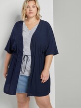 Blazer in a kimono look - Women - Real Navy Blue Blazer in a kimono look - Women - Real Navy Blue - 5 - My True Me