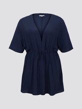 Blazer in a kimono look - Women - Real Navy Blue Blazer in a kimono look - Women - Real Navy Blue - 7 - My True Me