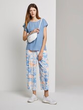 Kurzarm-Tunikabluse im Jeans-Look - Frauen - light stone bright blue denim Kurzarm-Tunikabluse im Jeans-Look - Frauen - light stone bright blue denim - 3 - TOM TAILOR Denim